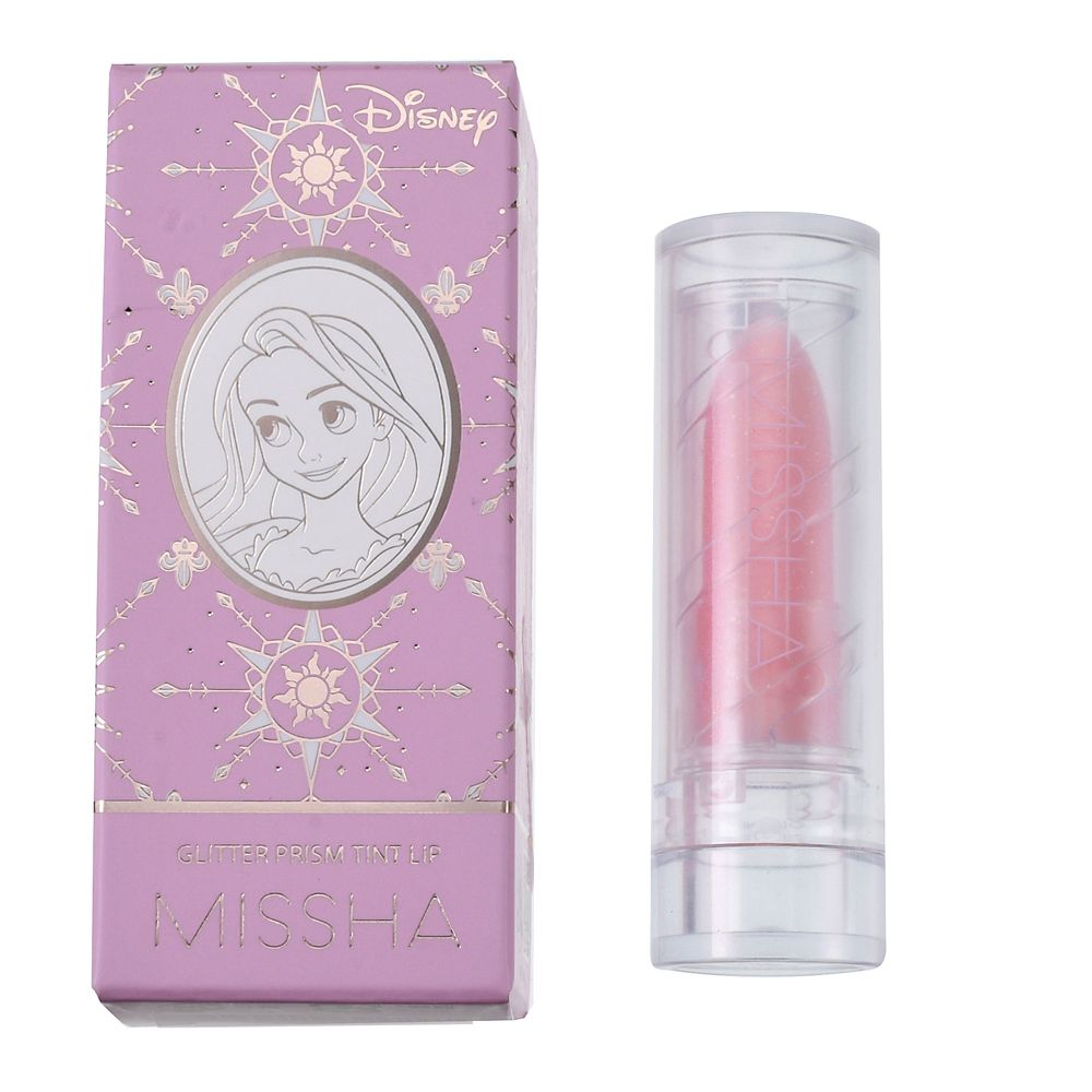 公式 ショップディズニー Missha ラプンツェル リップカラー グリッタープリズム ティントリップ ボンボンピンク ホリデー