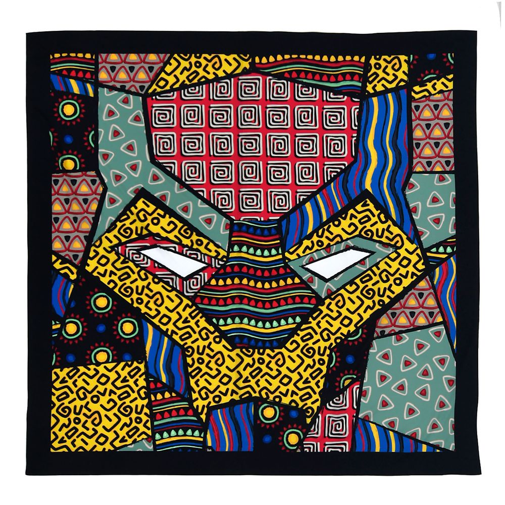 公式 ショップディズニー マーベル ブラックパンサー スカーフ 大判