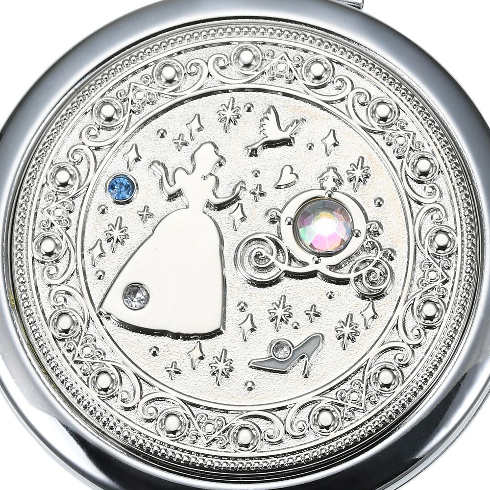 ディズニーストア 美女と野獣 魔法の鏡 手鏡 ハンドミラー 新品 disney