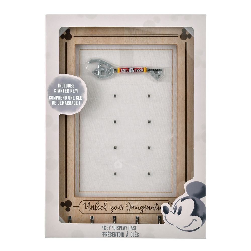 公式 ショップディズニー ミッキー ディスプレイケース オブジェ コレクタブルキー用 コレクタブルキー付き