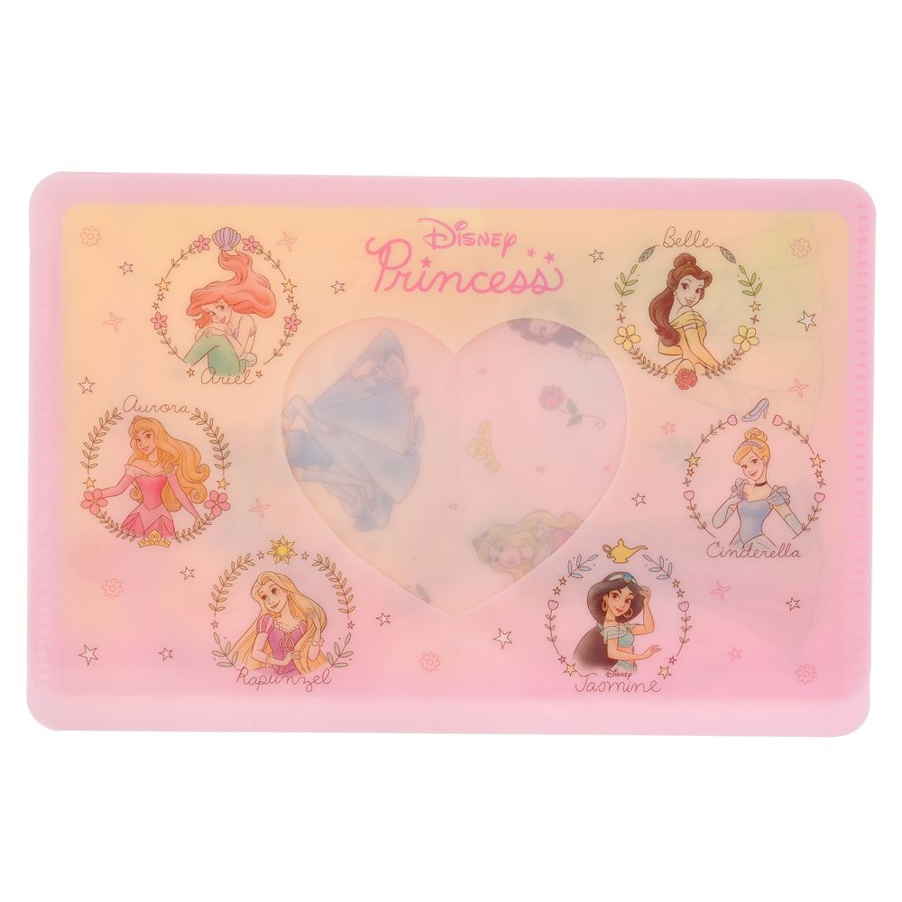 公式 ショップディズニー ディズニープリンセス キッズ用 不織布マスク マスクケース付き パステルファンシー