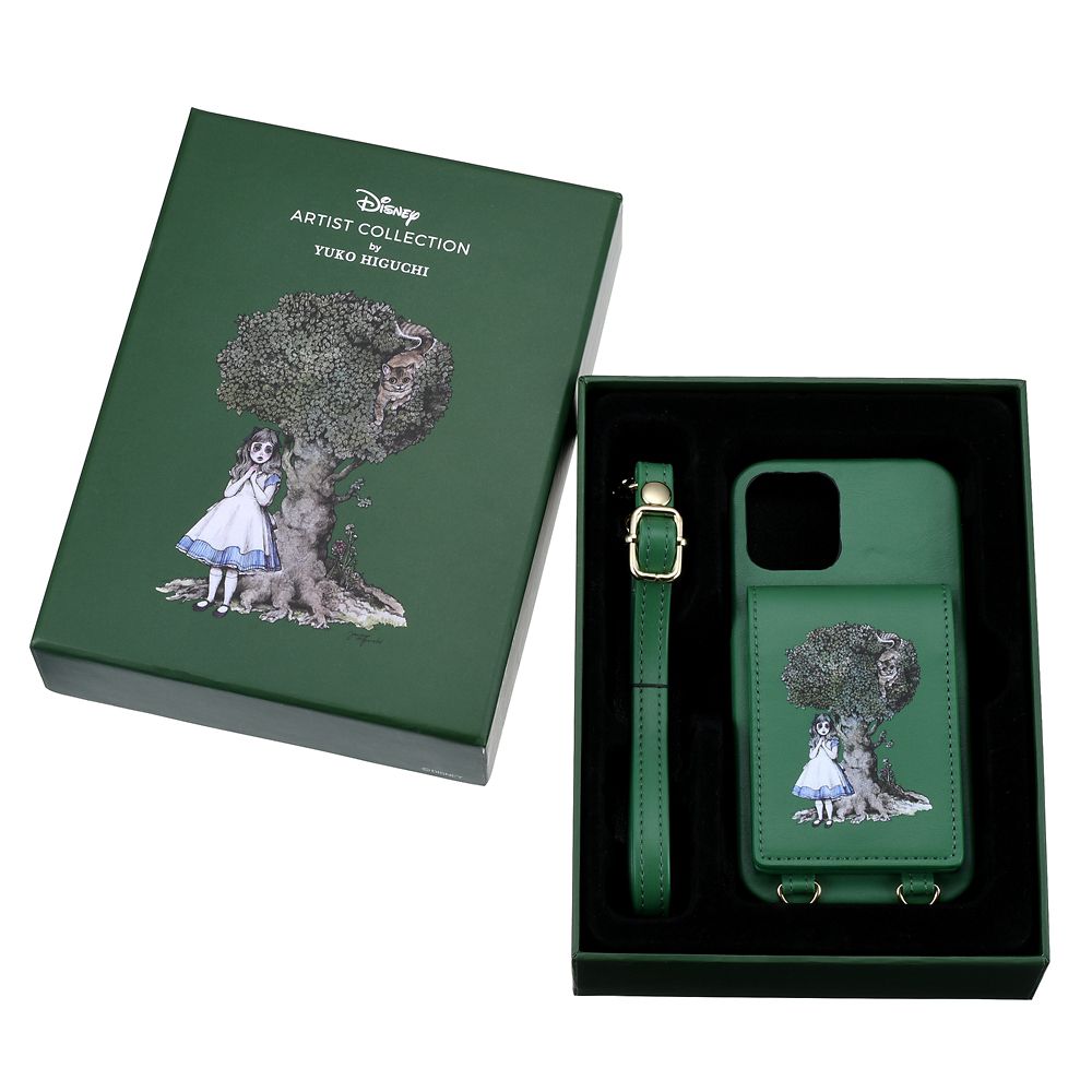 公式 ショップディズニー ふしぎの国のアリス Iphone 12 12 Pro用スマホケース カバー ストラップ付き Disney Artist Collection By Yuko Higuchi Alice