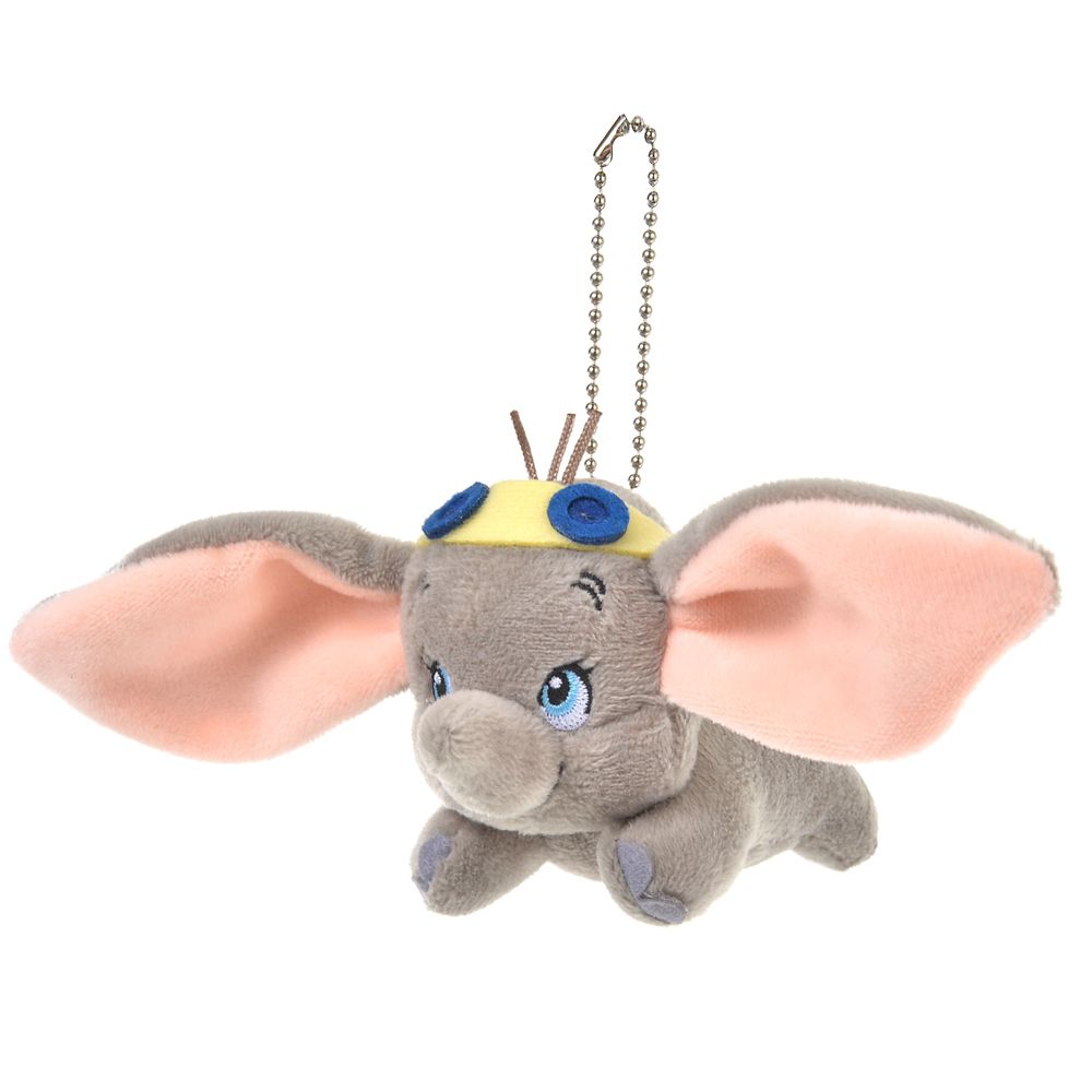 公式 ショップディズニー ダンボ ぬいぐるみキーホルダー キーチェーン Dumbo 80