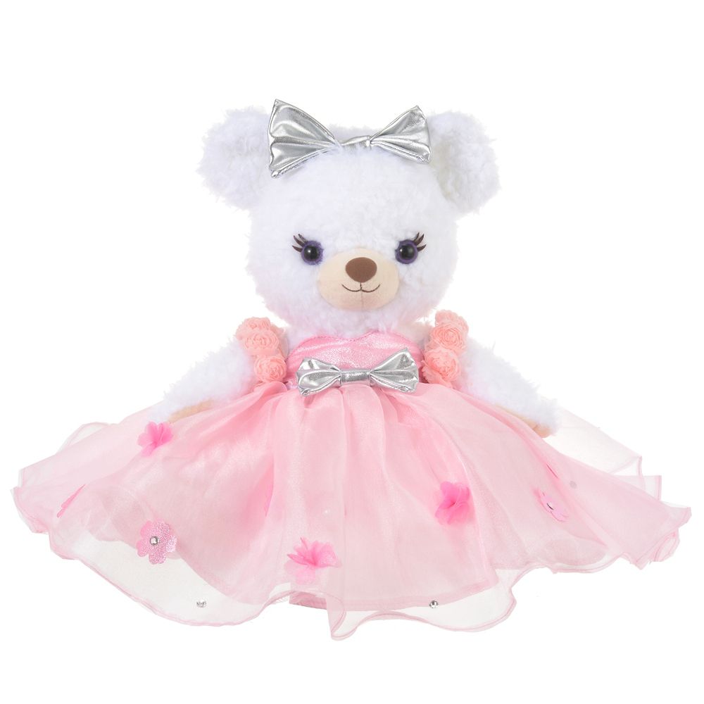 公式 ショップディズニー ユニベアシティ ぬいぐるみ専用コスチューム ドレス フラワーピンク