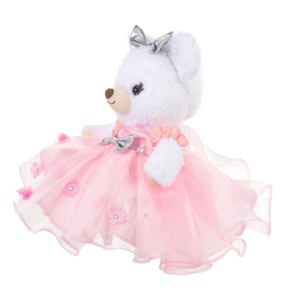 公式 ショップディズニー ユニベアシティ ぬいぐるみ専用コスチューム ドレス フラワーピンク