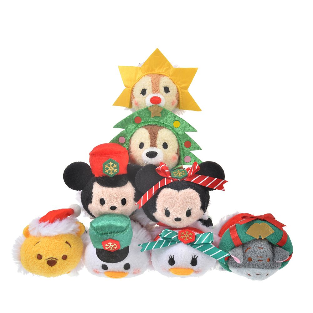 公式 ショップディズニー ツムツム ぬいぐるみ ミッキー ミニ S クリスマス Tsum Tsum