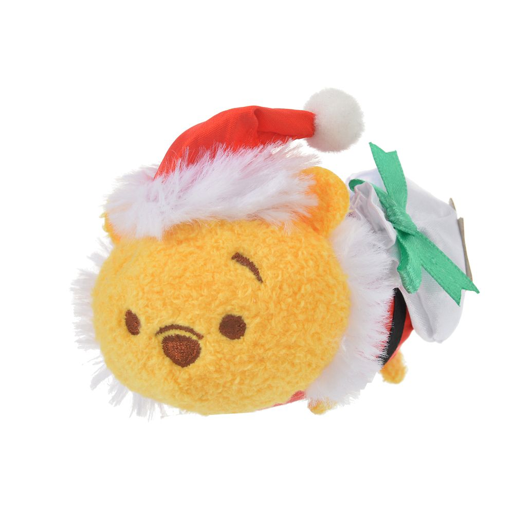 公式 ショップディズニー ツムツム ぬいぐるみ プーさん ミニ S クリスマス Tsum Tsum