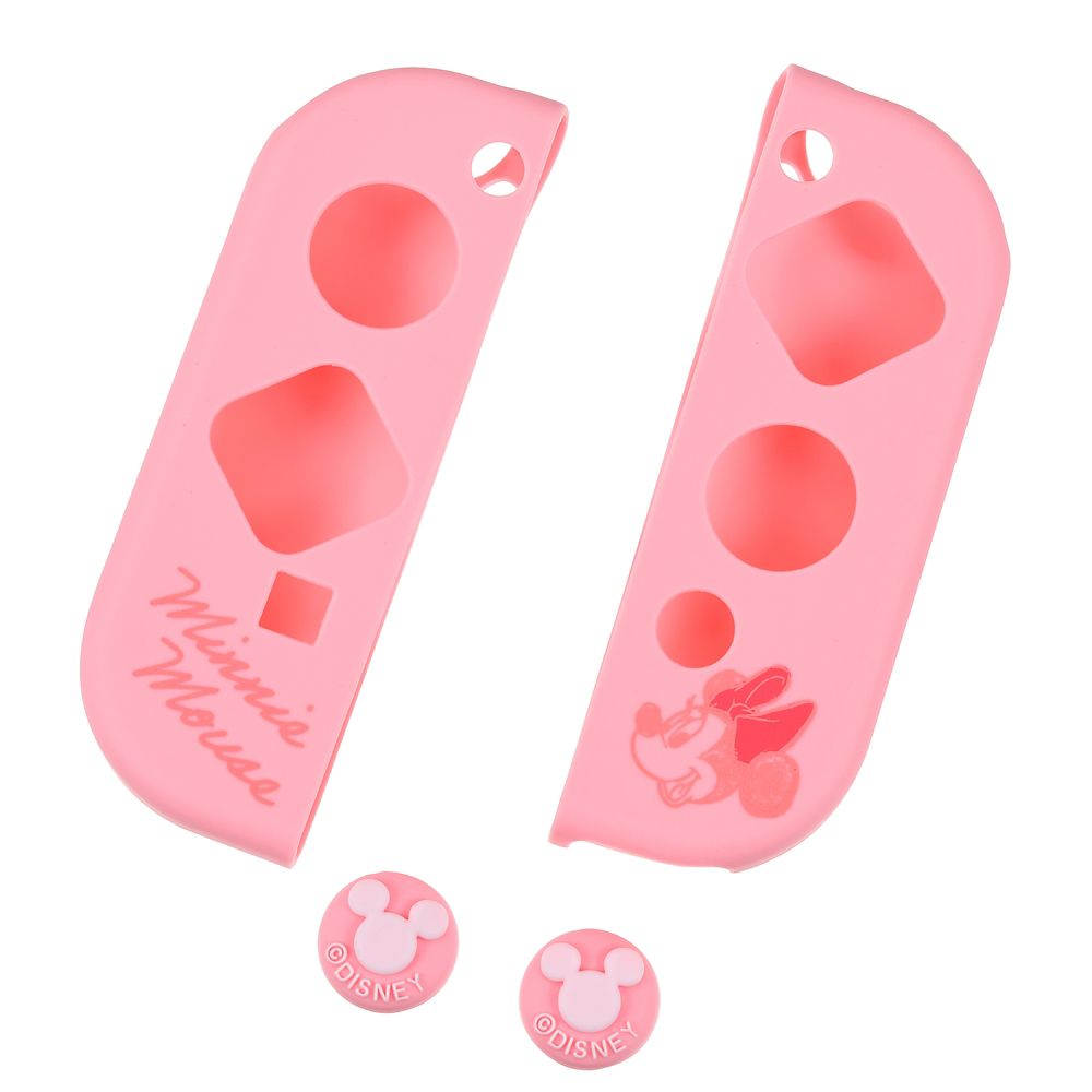 公式 ショップディズニー ミニー ゲーム機ジョイコンカバー スティックカバー Games For Fun