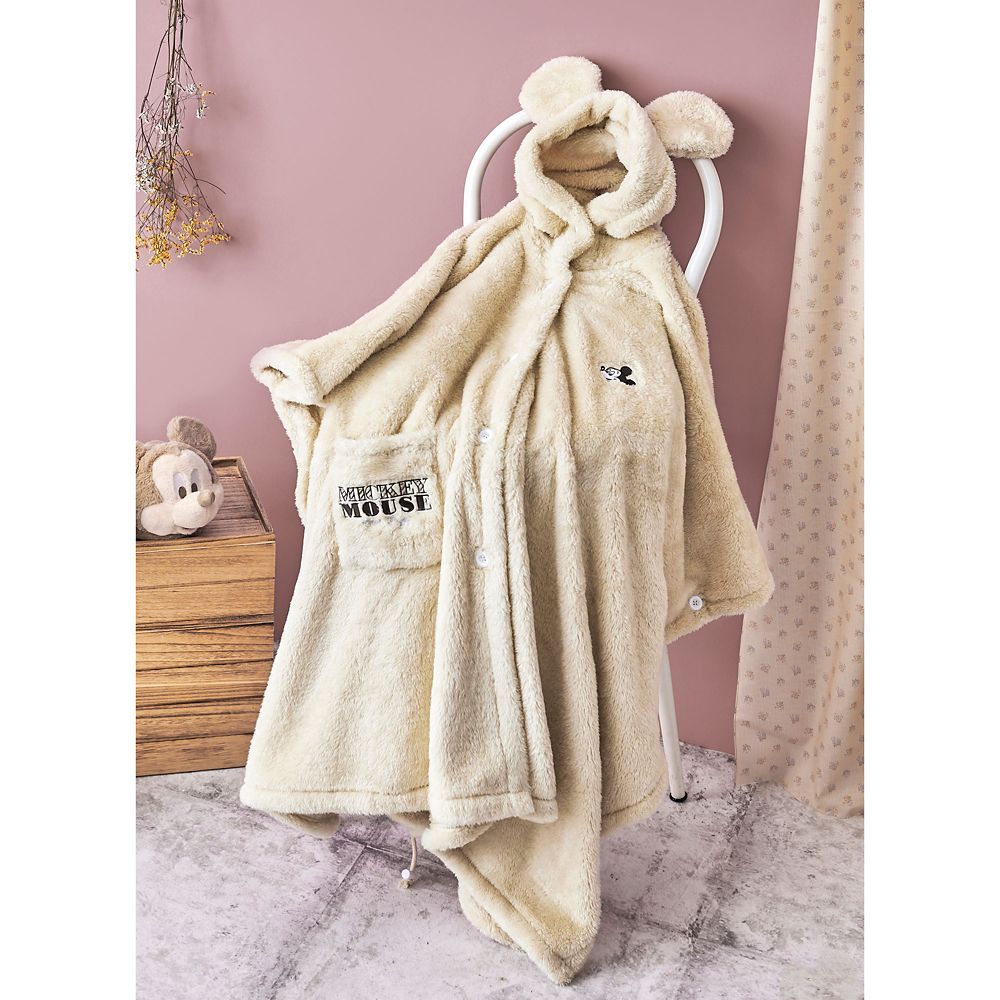 公式 ショップディズニー ミッキー 着るブランケット Warm Good Night S Sleep