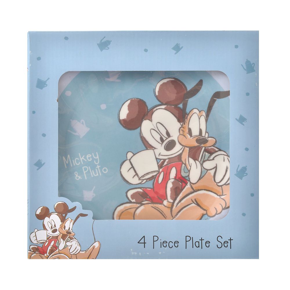 公式 ショップディズニー ミッキー フレンズ プレート Time At Home