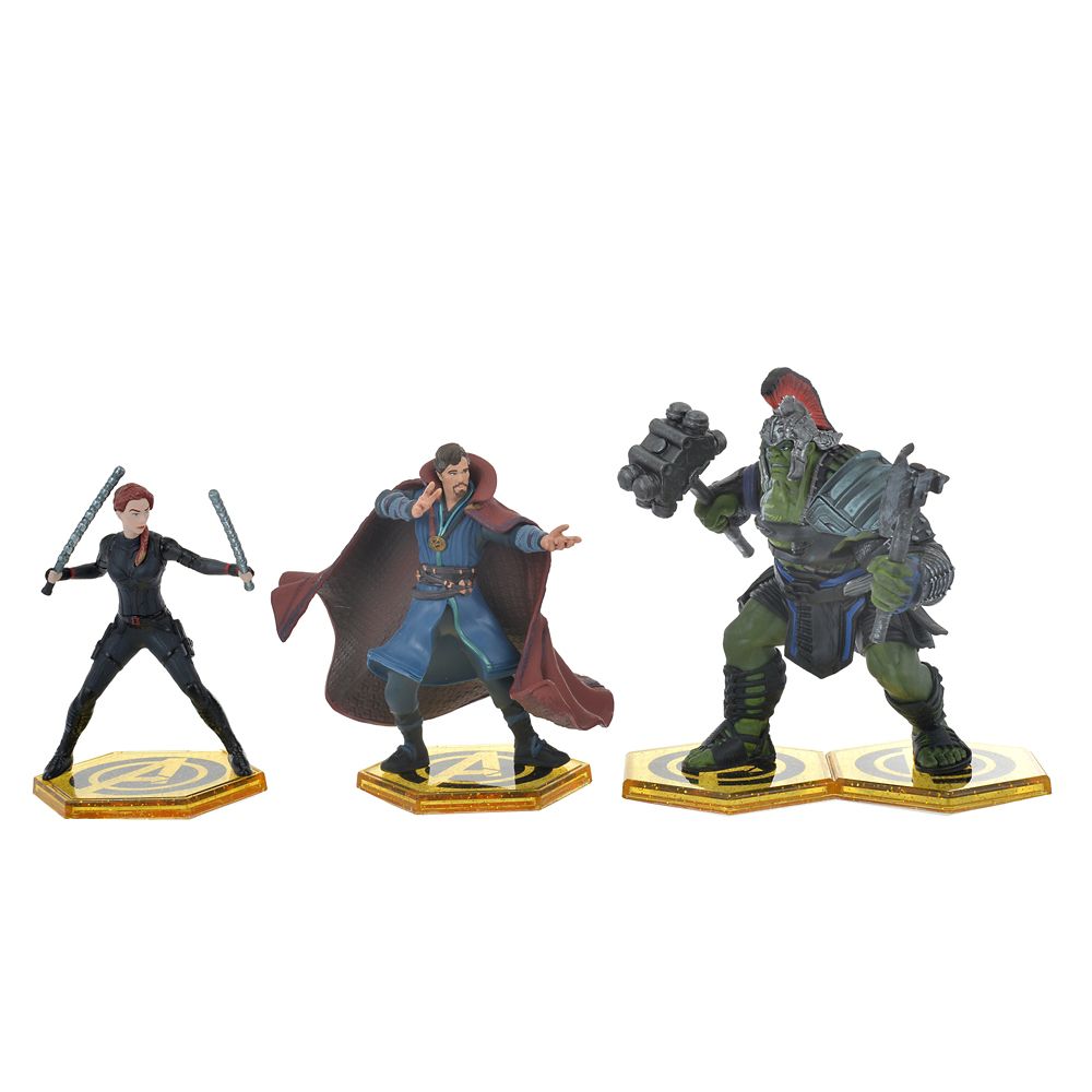 公式 ショップディズニー マーベル フィギュアセット メガ シンボルマーク
