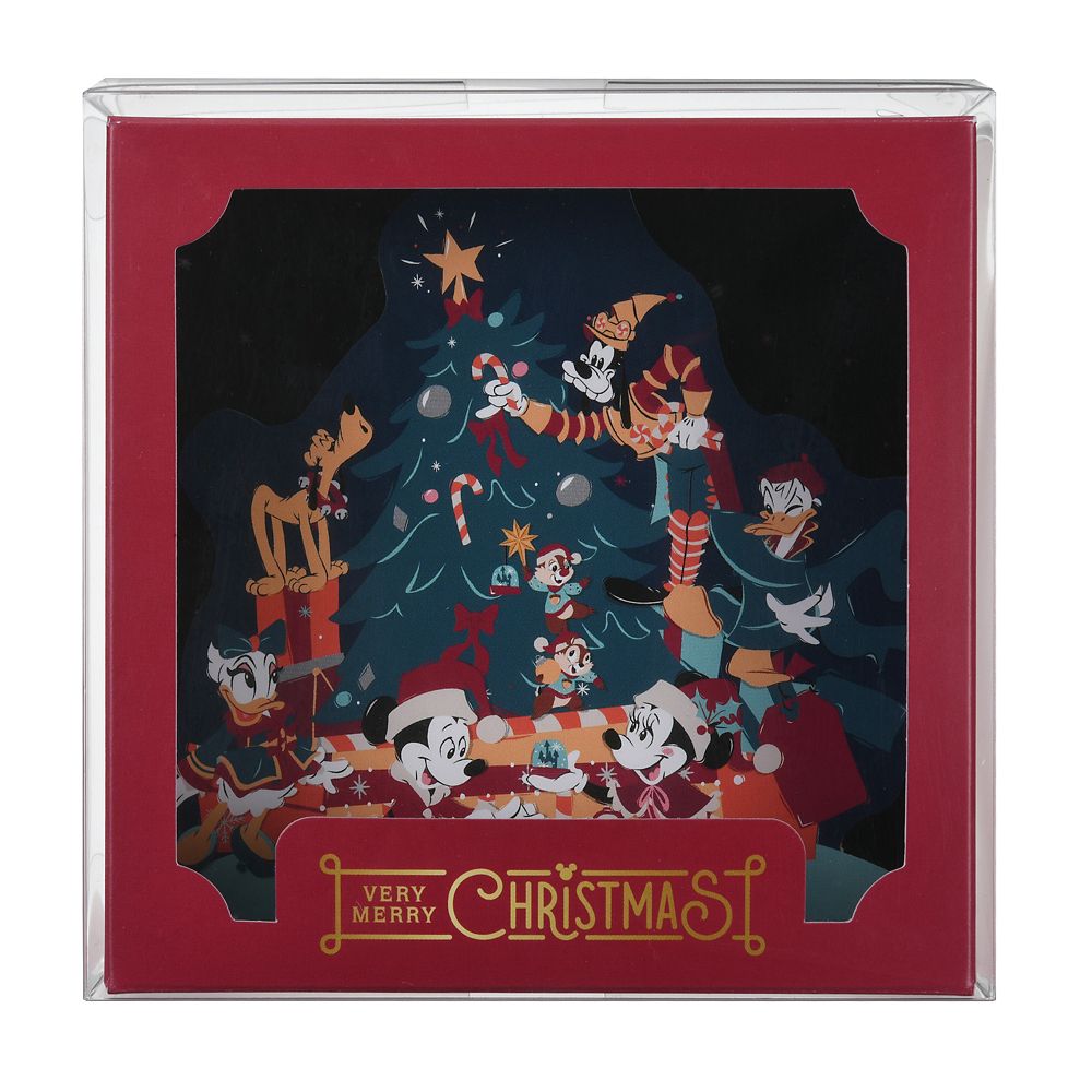 公式 ショップディズニー ミッキー フレンズ グリーティングカード ボックスタイプ Disney Christmas 22