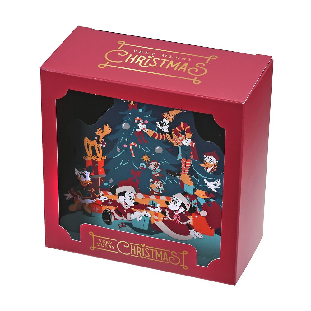 公式 ショップディズニー ミッキー フレンズ グリーティングカード ボックスタイプ Disney Christmas 22