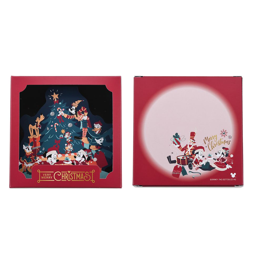 公式 ショップディズニー ミッキー フレンズ グリーティングカード ボックスタイプ Disney Christmas 22
