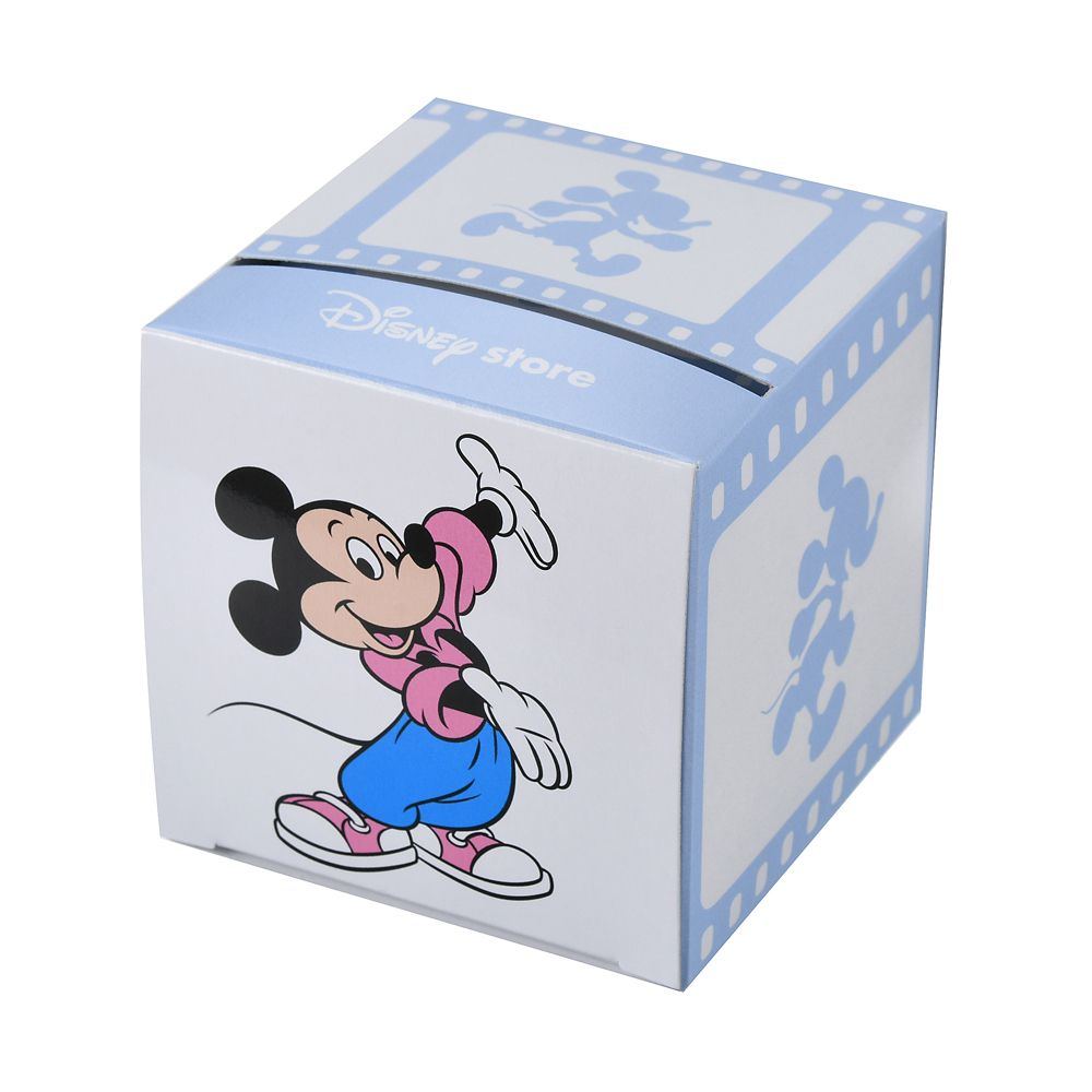 公式 ショップディズニー ミッキー メモ帳 ロール ボックス入り Disney Store Japan 30th Running