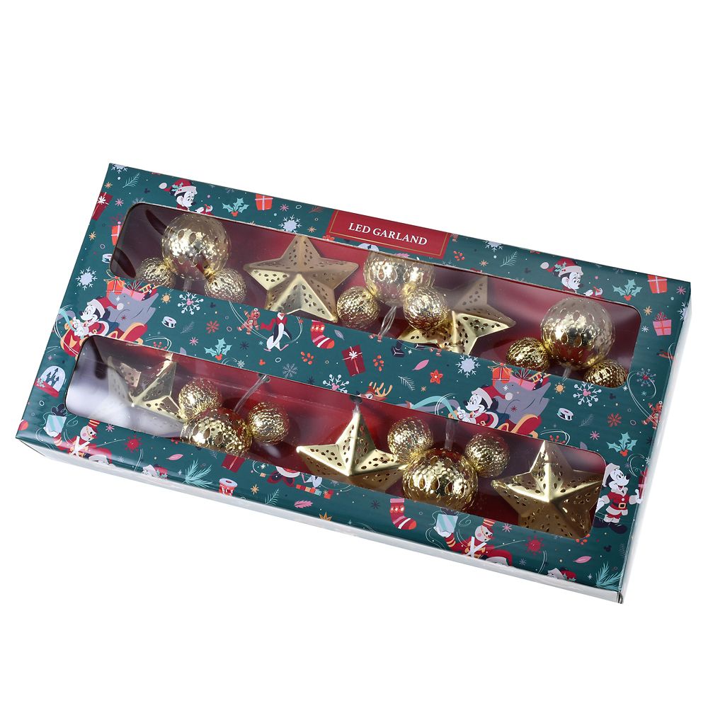 公式 ショップディズニー ミッキー Ledガーランド Disney Christmas 22