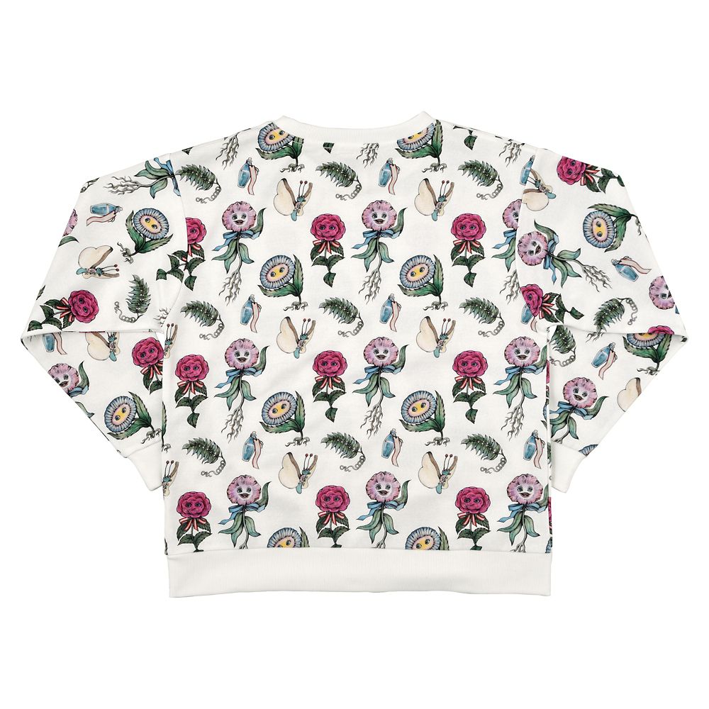 公式 ショップディズニー ふしぎの国のアリス 長袖プルオーバー ホワイト Disney Artist Collection By Yuko Higuchi Alice