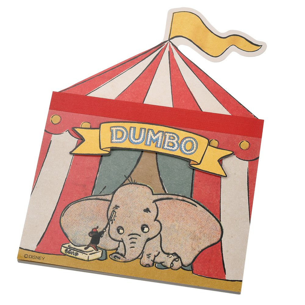 公式 ショップディズニー ダンボ ティモシー メモ帳 Dumbo 80