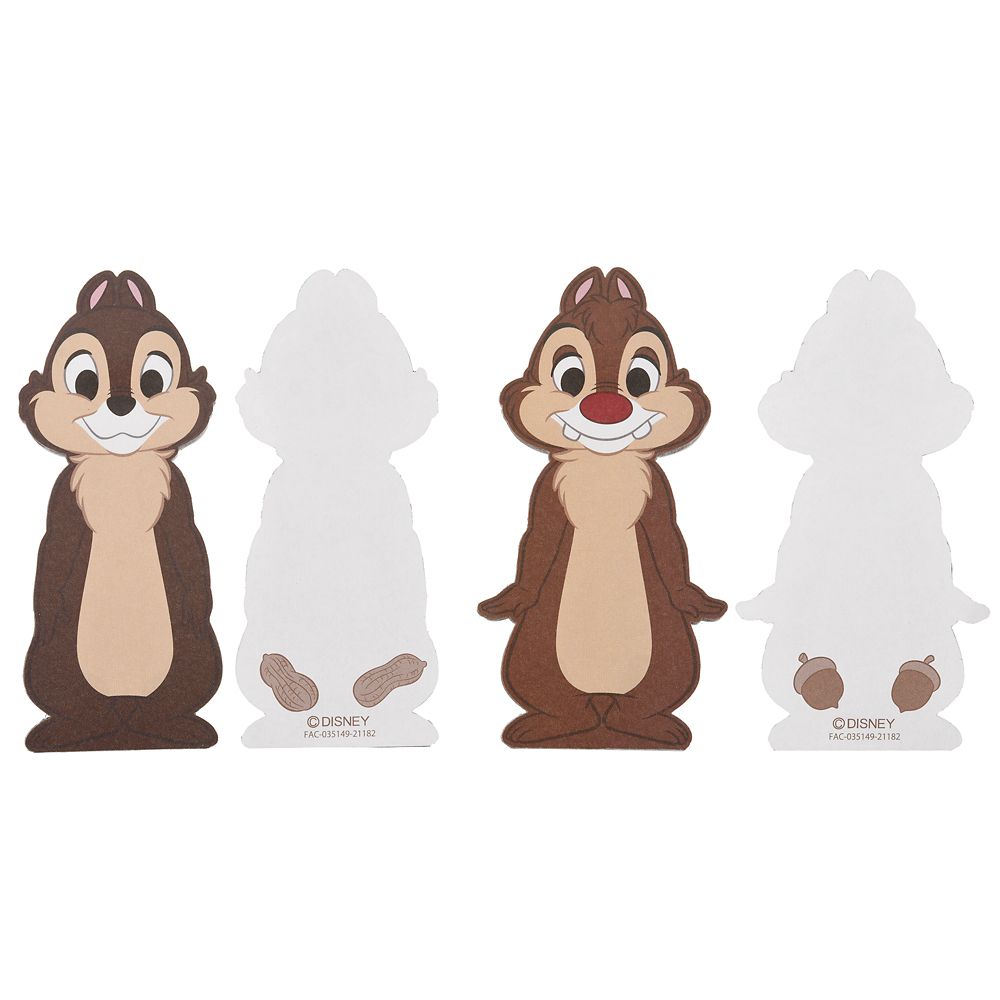 公式 ショップディズニー チップ デール メモ帳 Chip And Dale 21