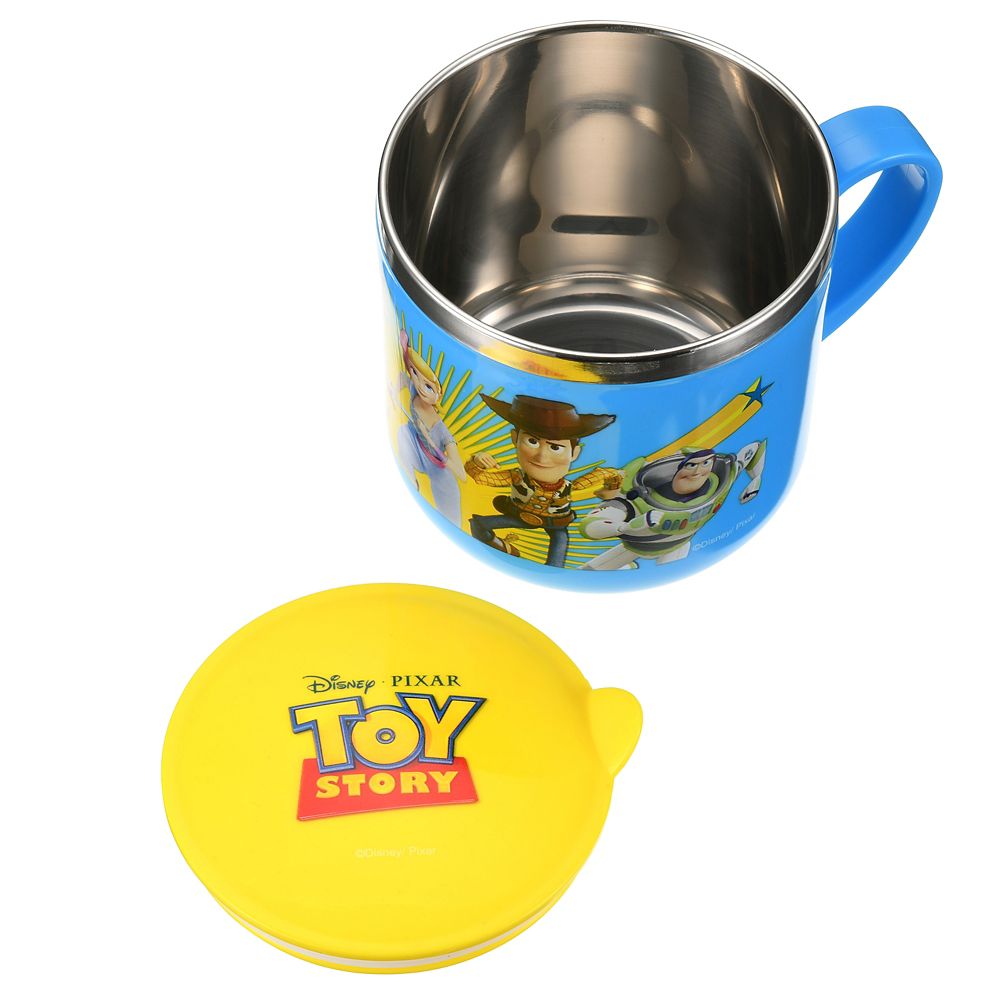 公式 ショップディズニー トイ ストーリー4 マグカップ ふた付き ステンレス Here We Go