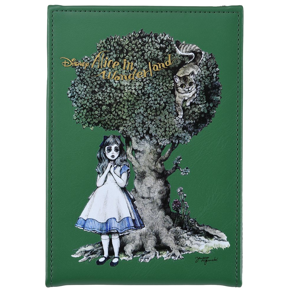 公式 ショップディズニー ふしぎの国のアリス ミラー 鏡 折りたたみ式 Disney Artist Collection By Yuko Higuchi Alice