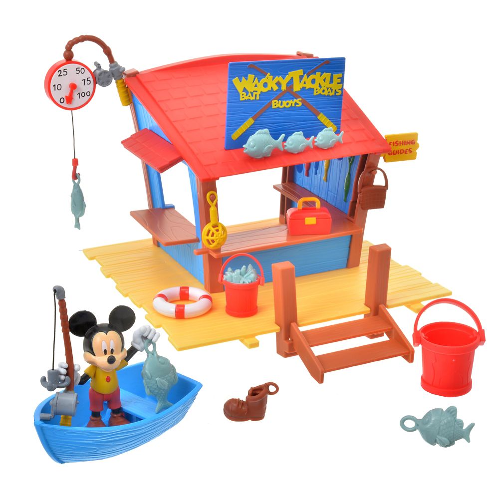 公式 ショップディズニー ミッキー おもちゃ 釣り道具屋 プレイセット