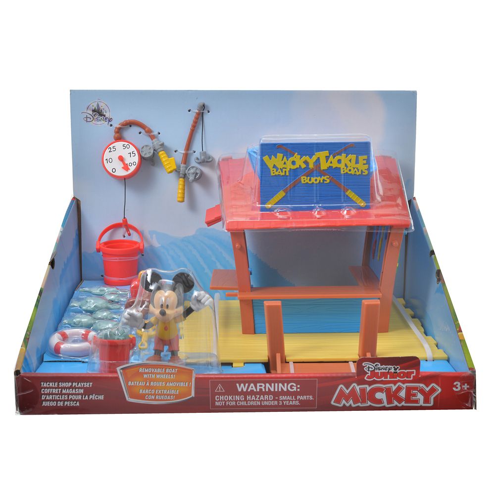 公式 ショップディズニー ミッキー おもちゃ 釣り道具屋 プレイセット