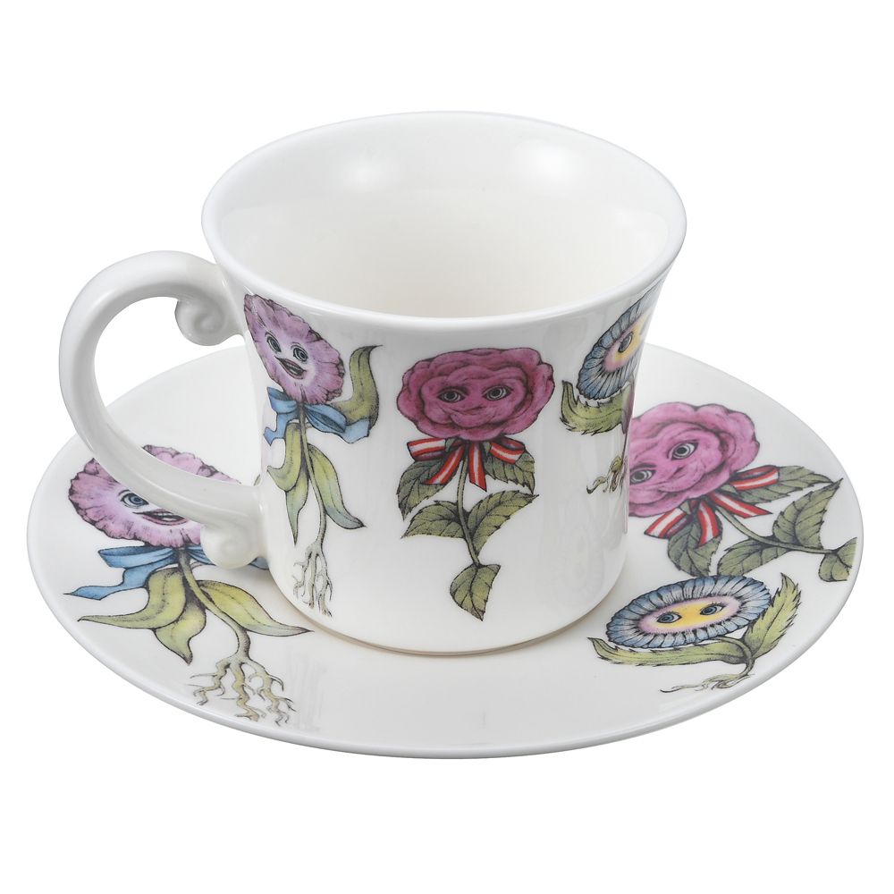 公式 ショップディズニー ふしぎの国のアリス ティーカップ Disney Artist Collection By Yuko Higuchi Alice