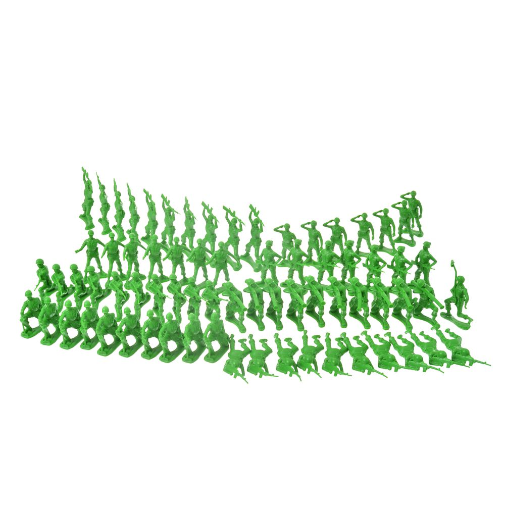 公式 ショップディズニー グリーンアーミーメン フィギュア バケツ入り