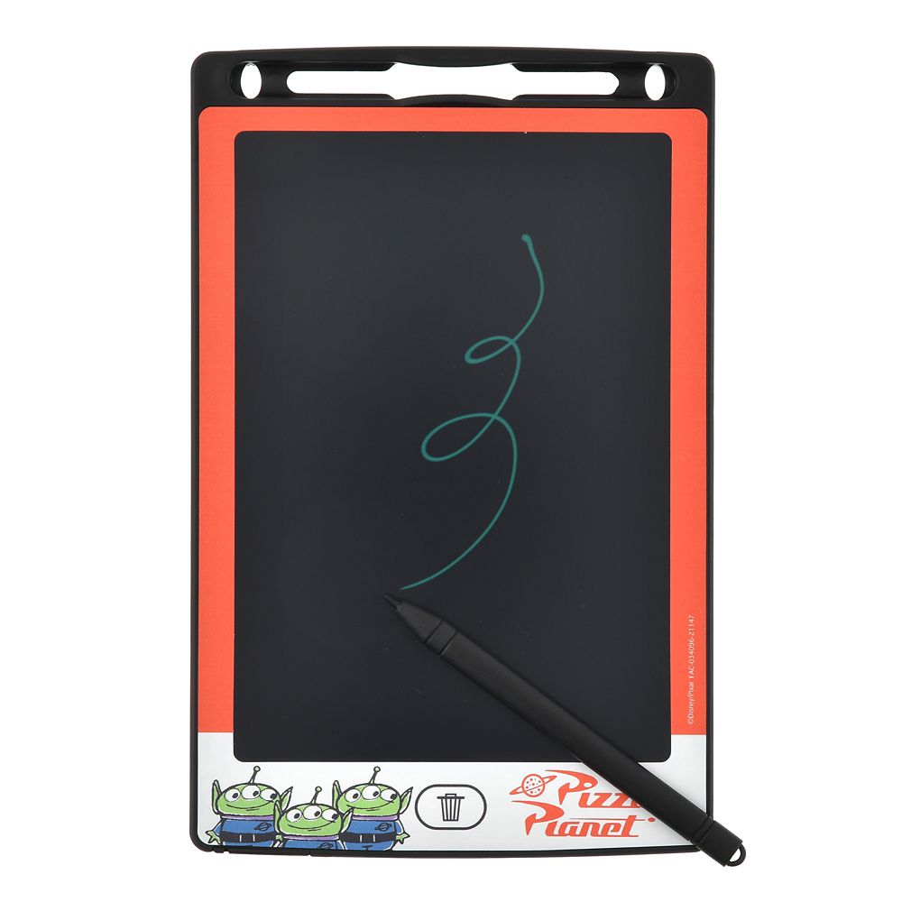 公式 ショップディズニー リトル グリーン メン エイリアン 電子メモ タブレット ピザ プラネット