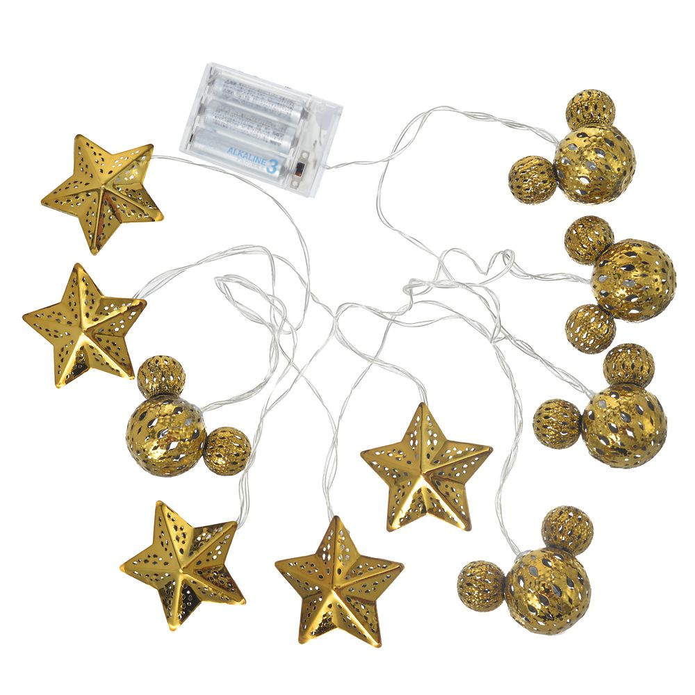 公式 ショップディズニー ミッキー Ledガーランド Disney Christmas 21