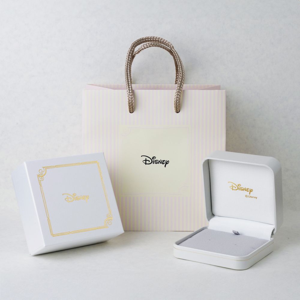 【送料無料】ディズニープリンセス シンデレラ ホワイトゴールドペンダント