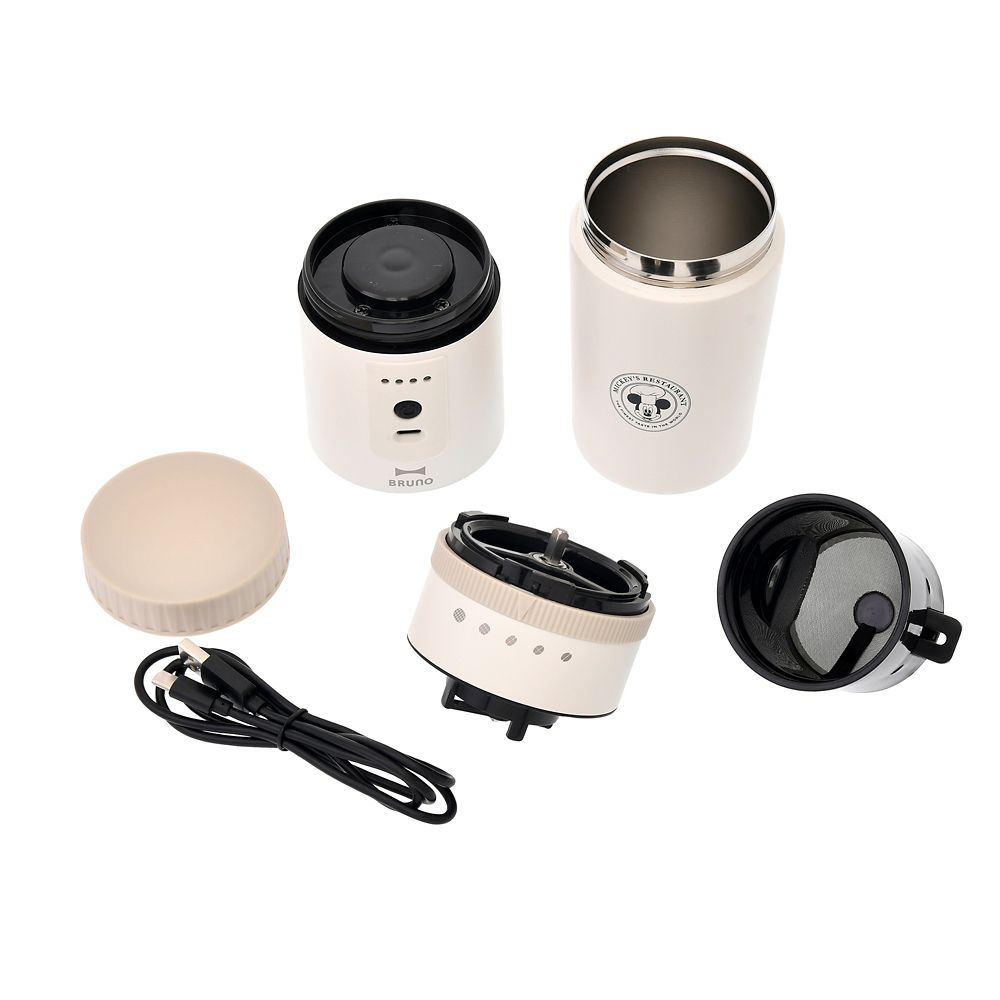 公式 ショップディズニー Bruno ミッキー 電動ミルコーヒーメーカー Winter Gift