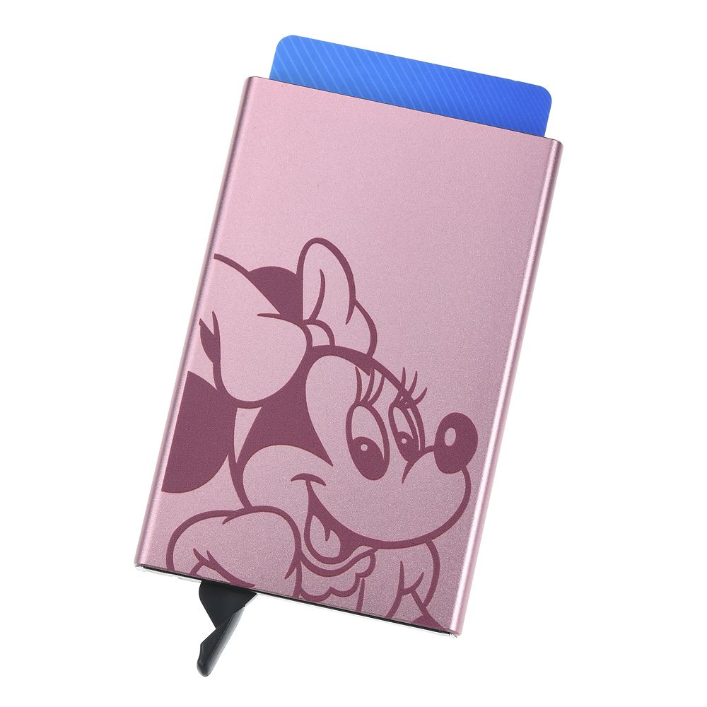 公式 ショップディズニー ミニー カードケース Smart Cashless Retro