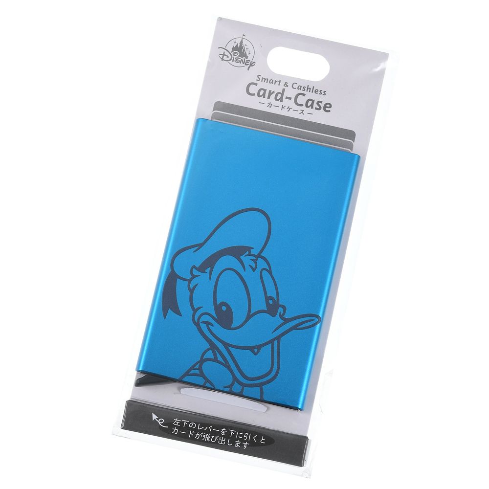 公式 ショップディズニー ドナルド カードケース Smart Cashless Retro