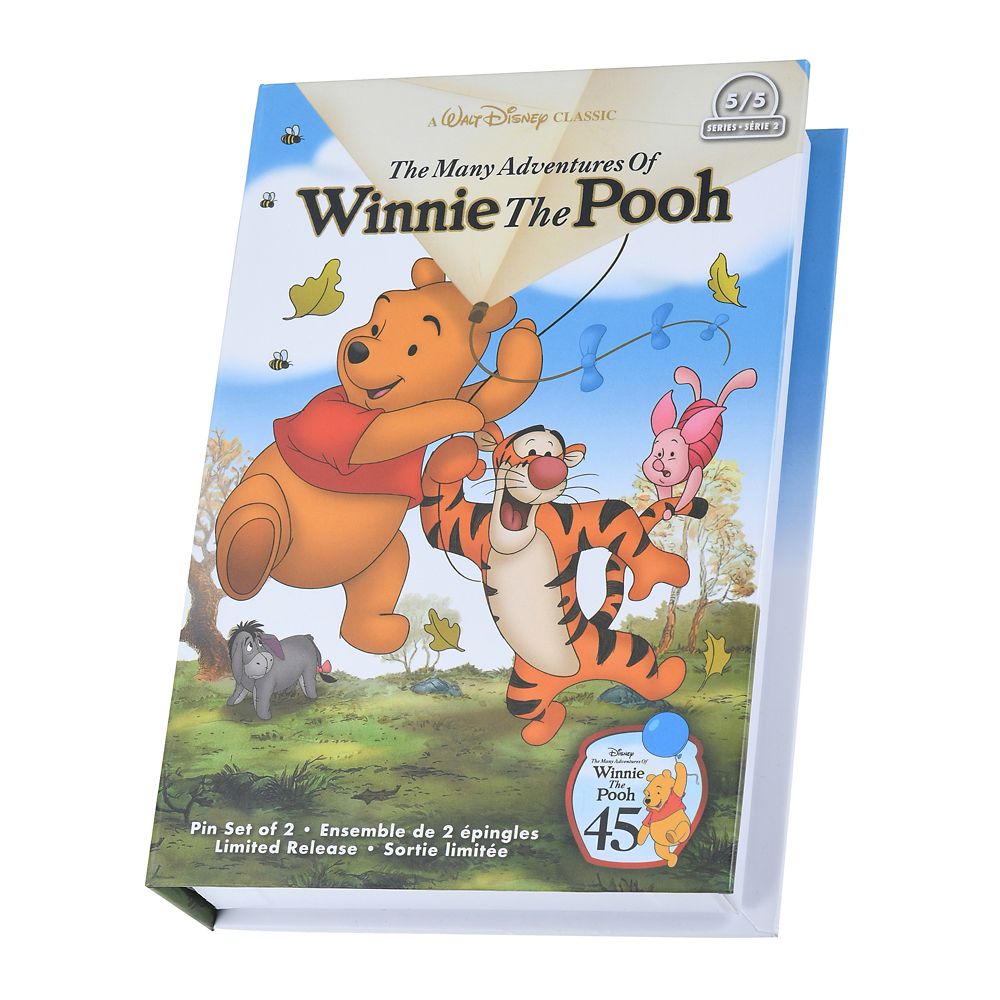 公式 ショップディズニー プーさん ピンバッジ セット Vhs風ボックス入り くまのプーさん アニバーサリー