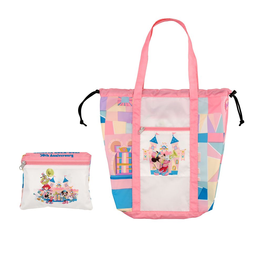 公式 ショップディズニー ミッキー フレンズ トートバッグ 折りたたみ式 ディズニーストア 渋谷公園通り店 30周年