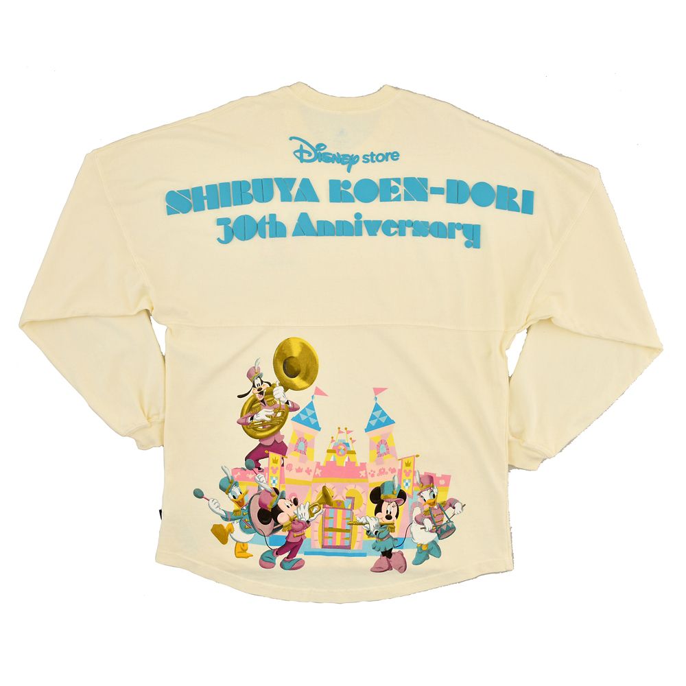 【公式】ショップディズニー | 【Spirit Jersey】ミッキー＆フレンズ 長袖Tシャツ ディズニーストア 渋谷公園通り店 30周年