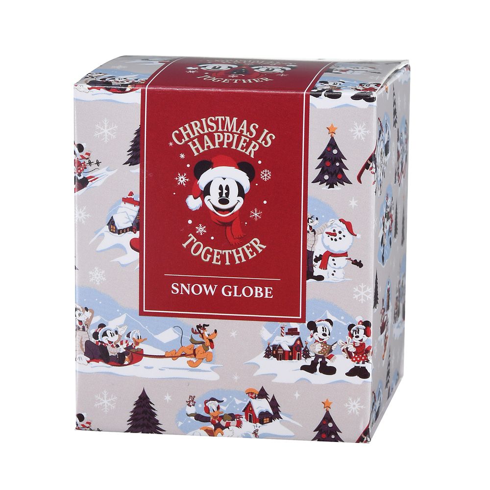 公式 ショップディズニー ミニー スノードーム ミニ Disney Christmas 21