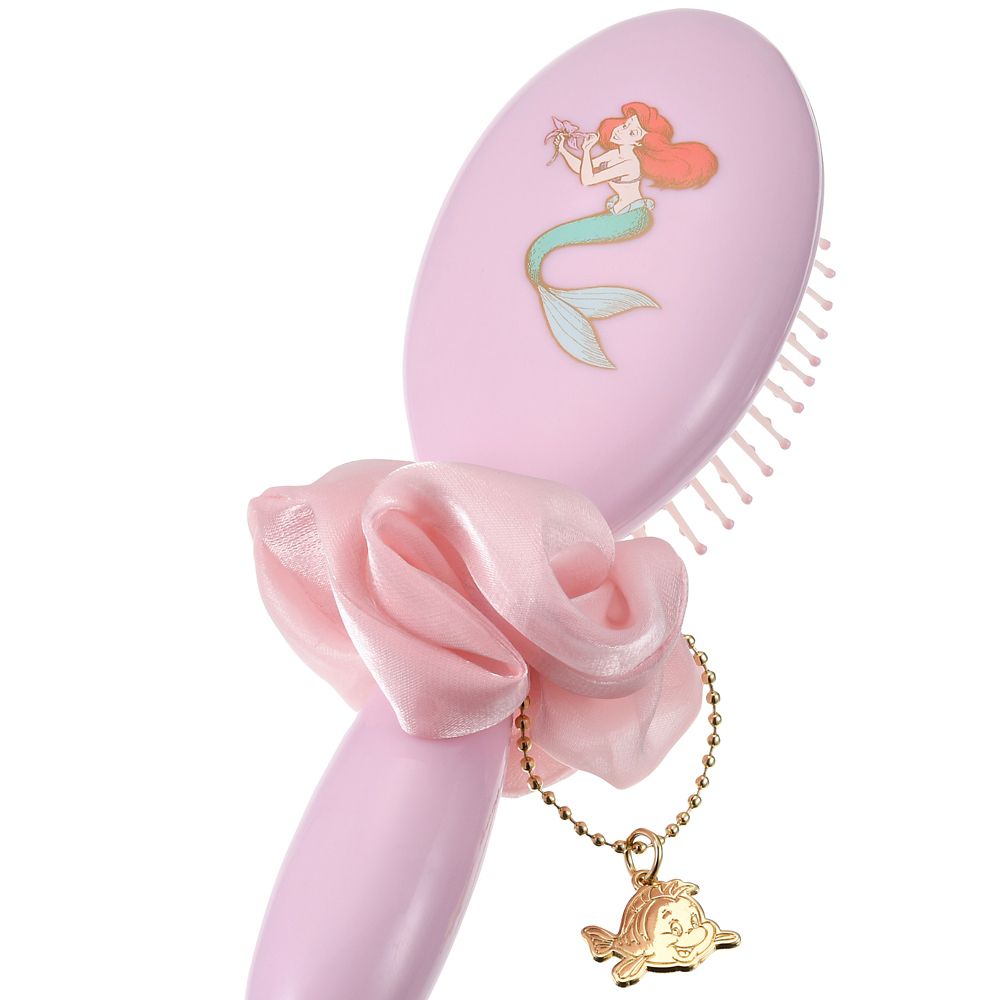 公式 ショップディズニー アリエル ヘアブラシ シュシュ付き Health Beauty Tool