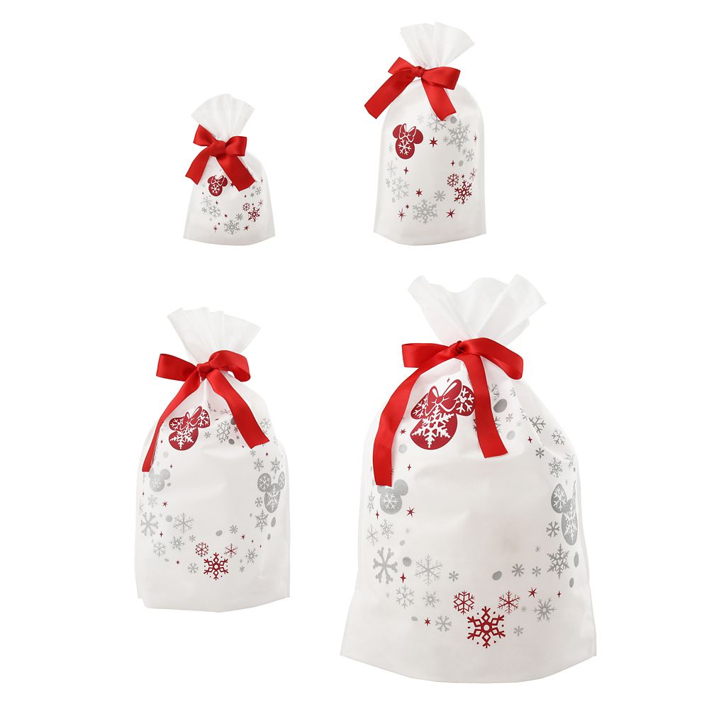 公式 ショップディズニー ミッキー ミニー ギフトバッグ クリスマス ホワイト L