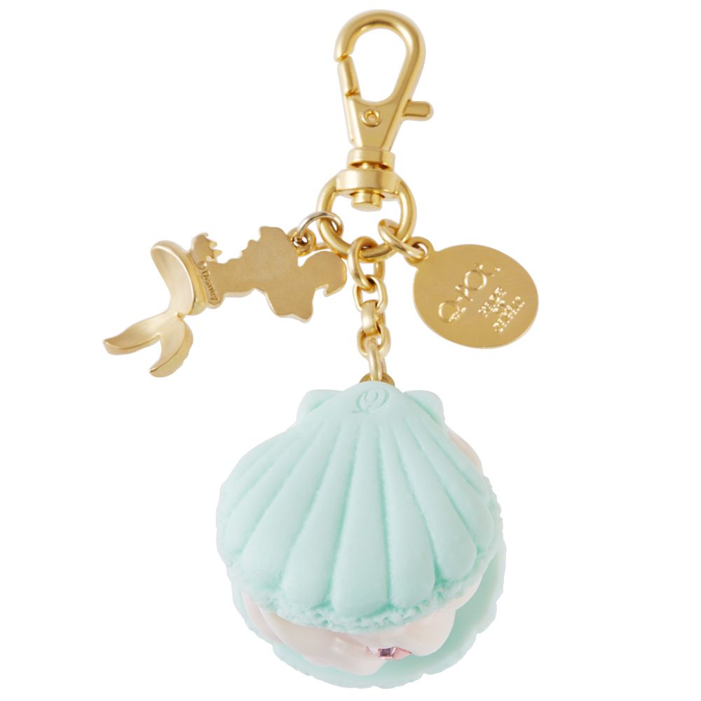 【キューポット】アリエル/バッグチャーム　シェルマカロン