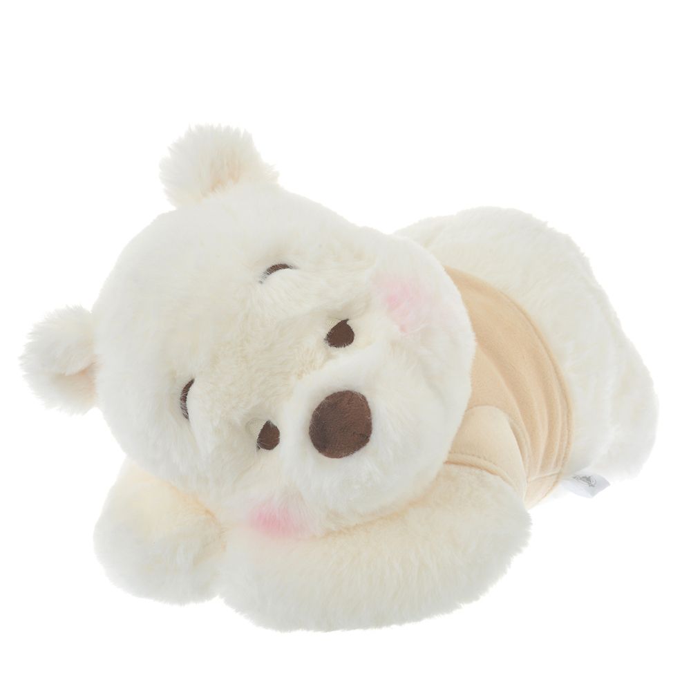 極美品☆/特大縫いぐるみ/BIGプー/プーさん/白/ホワイト/大きい☆ 日本に3つだけの限定品！特大プーさん 美品 ぬいぐるみ 希少品 150cm