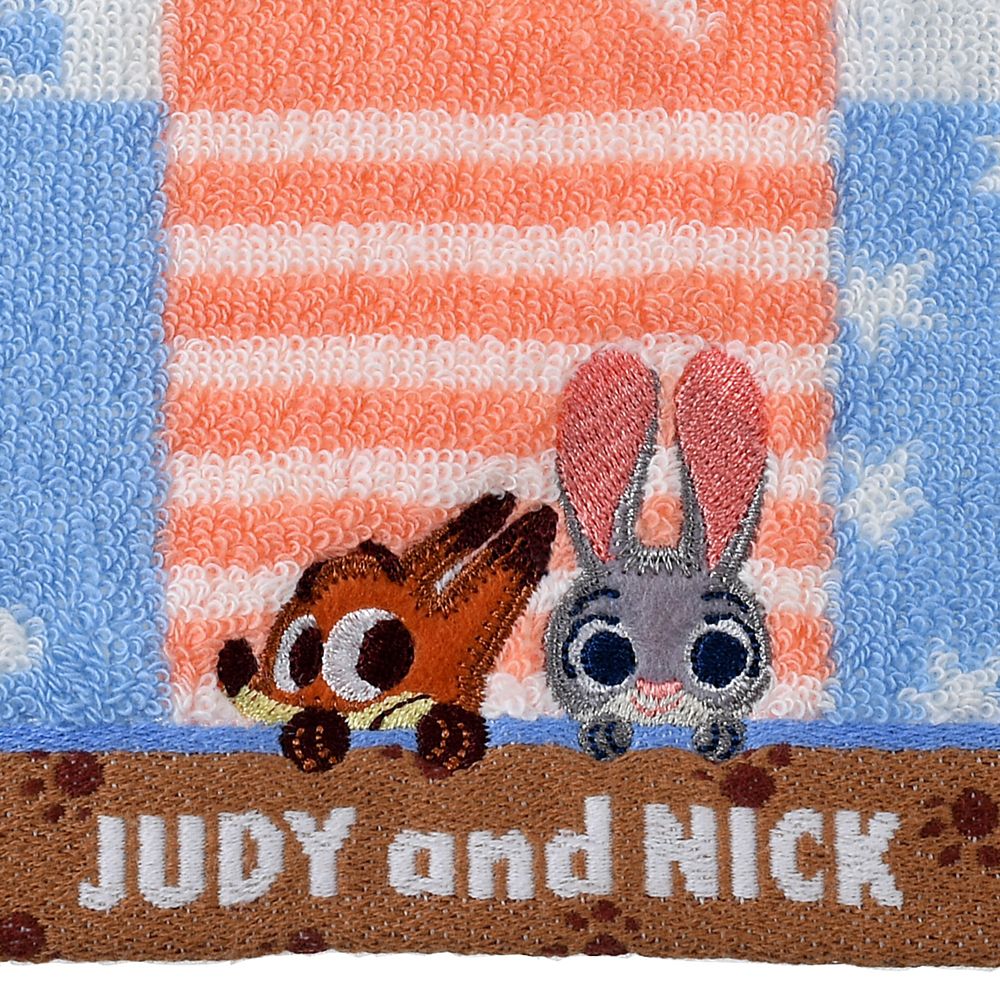 【再入荷】ジュディ・ホップス＆ニック・ワイルド ミニタオル ブロック POP