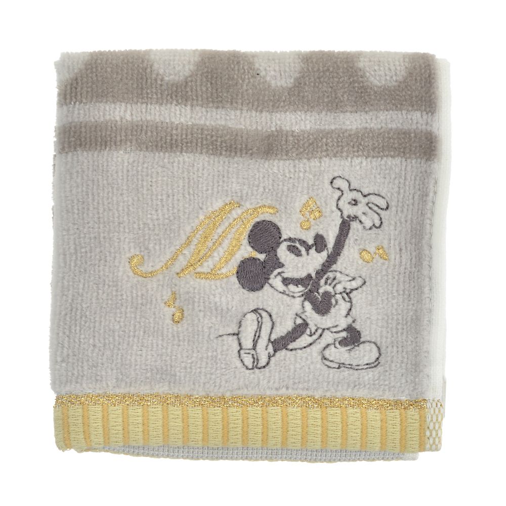 公式 ショップディズニー ミッキー ミニタオル M Initial