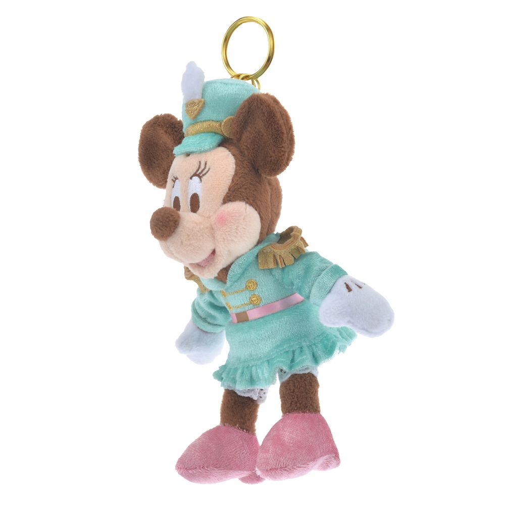公式 ショップディズニー ミニー ぬいぐるみキーホルダー キーチェーン ディズニーストア 渋谷公園通り店 30周年