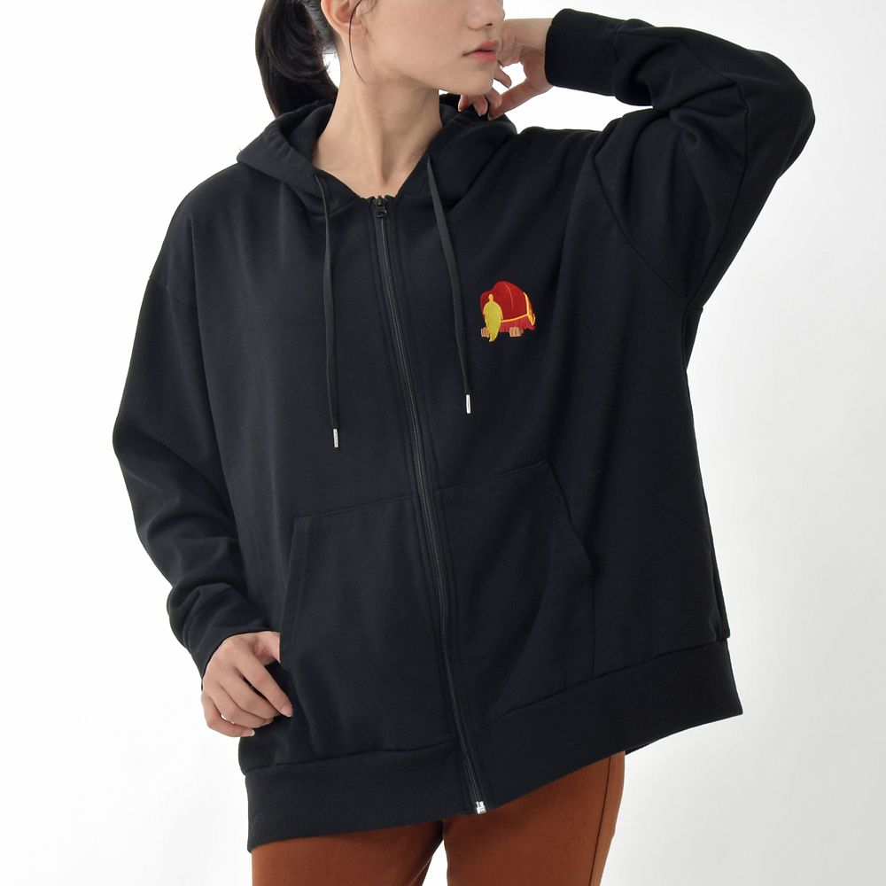 公式 ショップディズニー ディズニーキャラクター パーカー ブラック Dog Day 22