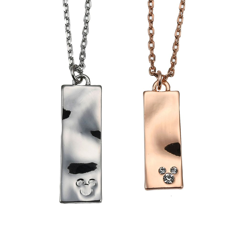 公式 ショップディズニー ミッキー ミニー ネックレス ペア Kiss アイコン