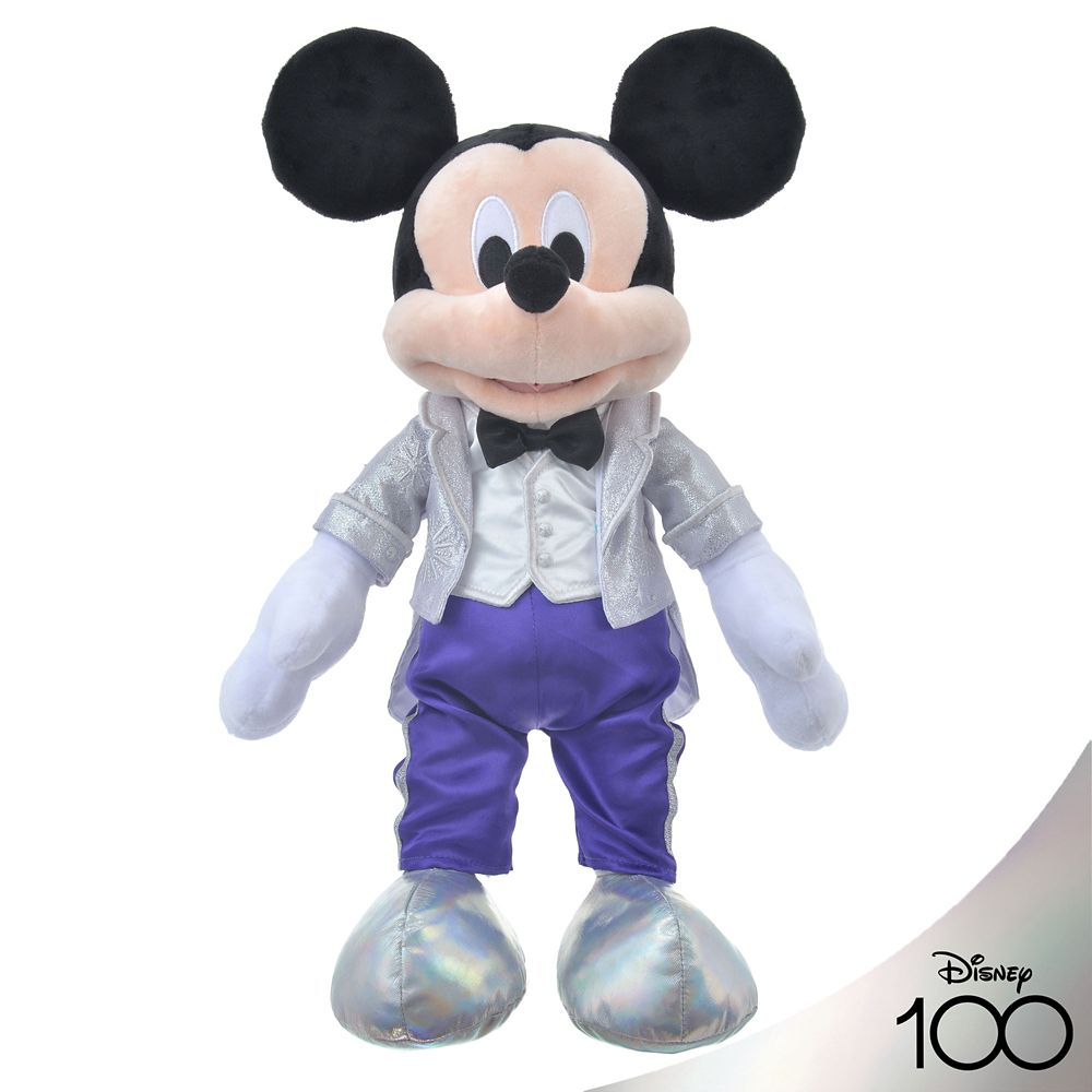 公式 ショップディズニー ミッキー ぬいぐるみ The Disney100 Platinum Celebration Collection