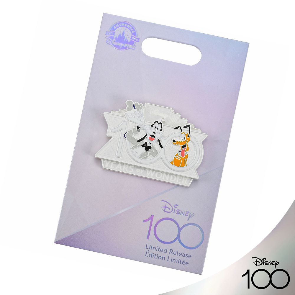 【公式】ディズニーストア.jp | グーフィー＆プルート ピンバッジ The Disney100 Platinum Celebration  Collection